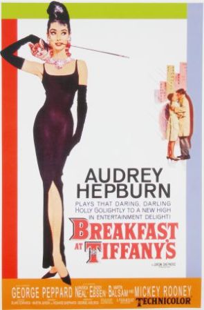 3. Breakfast at Tiffany’s. <br />El dibujo de Audrey Hepburn la muestra sensual, desafiante, segura. No hace falta nada más para que éste sea uno de los afiches más recordados.