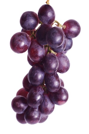 Uvas: contienen antioxidantes que protegen a las células de trastornos degenerativos.