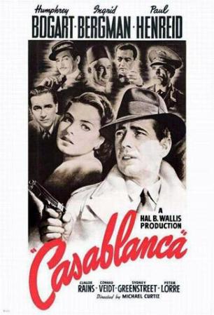 1943 sería un año importante: Casablanca conquistaría el Oscar -y el mundo- inaugurando una verdadera leyenda que marcaría la historia del cine. También estuvieron nominadas: "For Whom The Bell Tolls", "Heaven Can Wait", "The Human Comedy", "In Which We Serve", "Madame Curie", "The More The Merrier", "The Ox-Bow Incident", "The Song Of Bernadette" y "Watch On The Rhine"