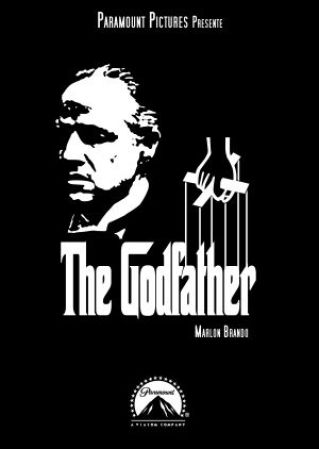 11. The Godfather. Otro poster en blanco y negro. Lo realmente llamativo es que no incluye ni una sola letra: lo único que contiene es la estampa de Marlon Brando, en la piel de Corleone, mirando hacia un costado, como recordando su vida. Brillante.