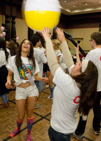 Miss New Jersey USA 2013, Libell Duran, plays ball with her Best Buddie during a Best Buddies Sock Hop at Planet Hollywood Resort and Casino in Las Vegas, Nevada on Sunday June 9, 2013. The 51 Miss USA 2013 Delegates will spend the next week touring, filming, rehearsing, and making new friends while preparing to compete for the coveted Miss USA Diamond Nexus Crown. Tune in to the crowning moment LIVE on NBC starting at 9:00 PM ET on June 16th, 2013 from PH Live.
HO/Miss Universe Organization L.P., LLLP.
