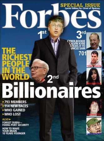 La revista Forbes lo declaró como una de las personas más acaudaladas del mundo.