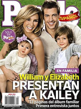 La pareja tiene dos hijos, un niño y una niña.