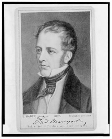 Frederick Marryat, oficial naval británico y reconocida novelista