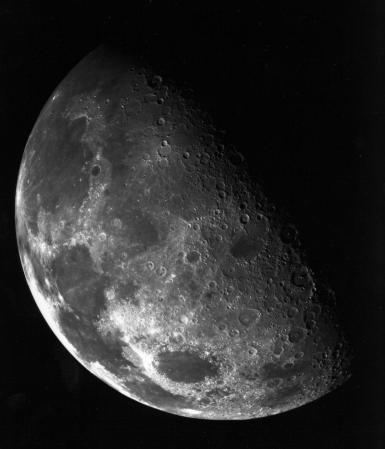 Polo norte de la Luna.