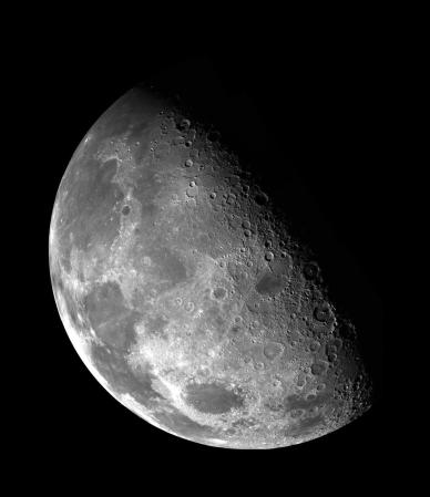 Impactos en el satélite de la Tierra.
