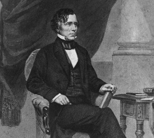 Franklin Pierce, presidente de Estados Unidos (1853-1857). Murió a la edad de 64 años a causa de cirrosis hepática.