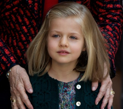 Y a su hermana, la Infanta Leonor de España.