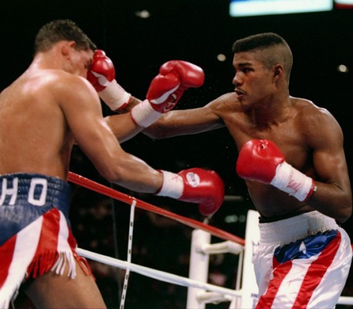 El 29 de enero de 1994, Camacho se enfrentó a Félix Trinidad en Las Vegas, Nevada.