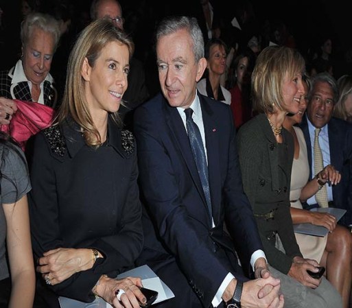 Bernard Arnault está en la posición cinco. La mayoría de su fortuna viene de sus acciones en Louis Vuitton.