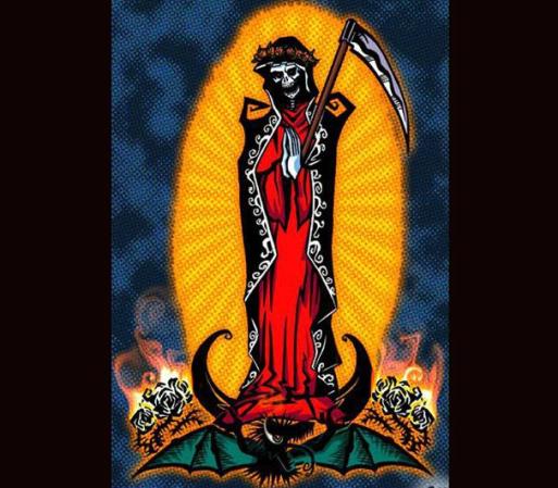 Es tan público y abierto el culto a la Santa Muerte, que en la actualidad hasta tienen su propia página en Facebook.