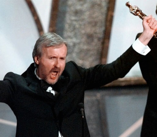 James Cameron pasó a la historia por haber ganado 11 premios Oscar por la película "Titanic" y haber gritado (emulando al protagonista del film): "¡I'm the king of the world!"