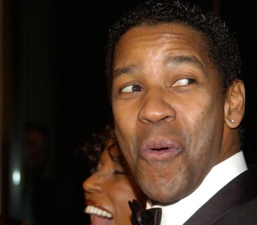 ¿Lo has adivinado? Sí, es Denzel Washington preparándose para el estreno de su próxima película: "The flight"
