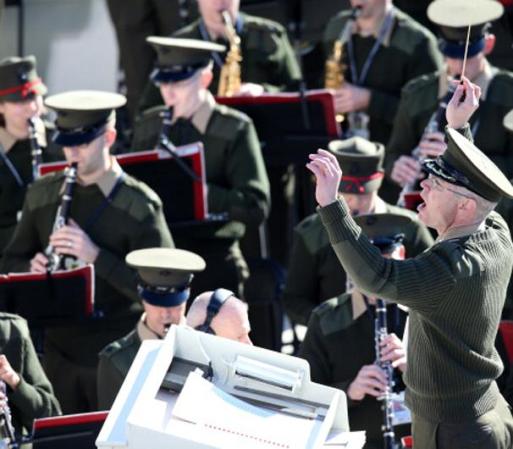 The U.S. Marine Band, también escogida por el presidente, interpretará durante la Inauguración una serie de marchas patrias.