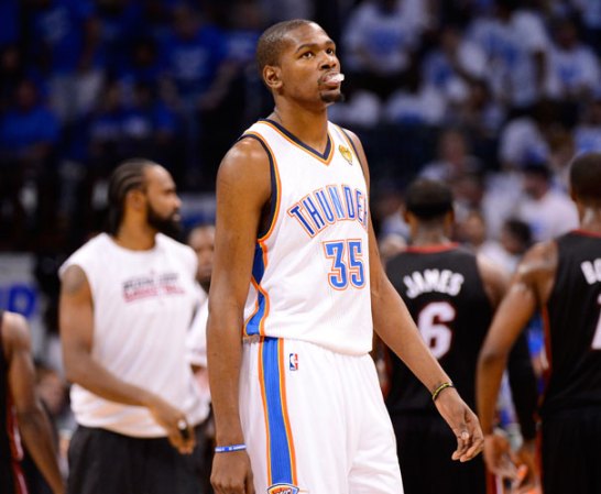 Imágenes de la victoria del Heat sobre el Thunder.