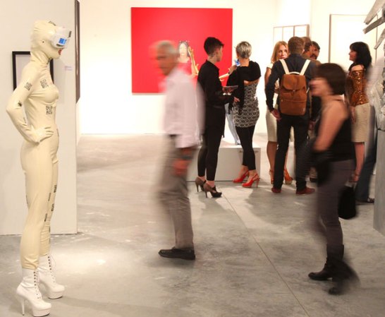 El miércoles por la noche se celebró la muestra Art Miami + Context en beneficio del Miami Art Museum, y este fue el resultado.