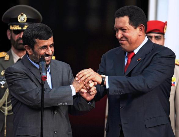 Según el cable, "Calderón dijo que hay un vínculo entre Irán, Venezuela, drogas, tráfico de narcóticos y asuntos de estados de derechos".