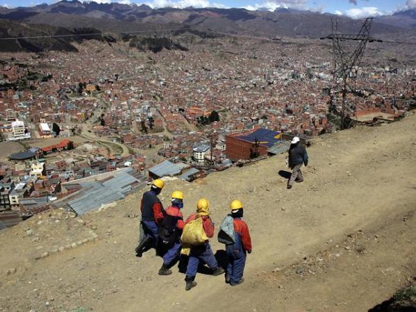 Bolivia con 34 puntos empata con México y Argentina en el puesto 106 entre 177 países.