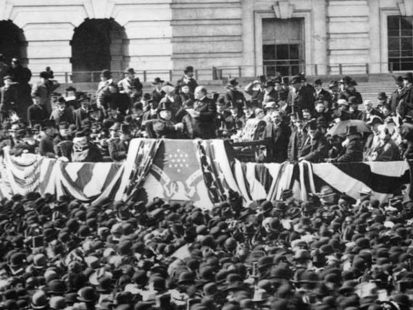 Inauguración del Presidente William McKinley. (1897)