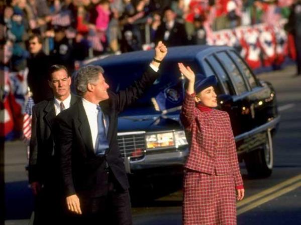 Inauguración del Presidente Bill Clinton, el 20 de enero de 1993.