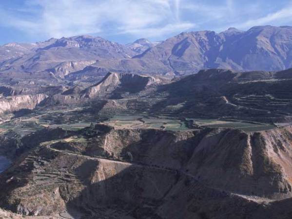 El cañón de Colca, en Perú.