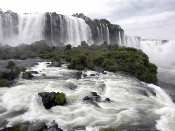 Las cataratas de Iguazú, Argentina.
