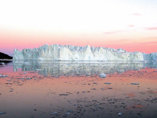 Fiordo de Ilulissat, en Groenlandia.