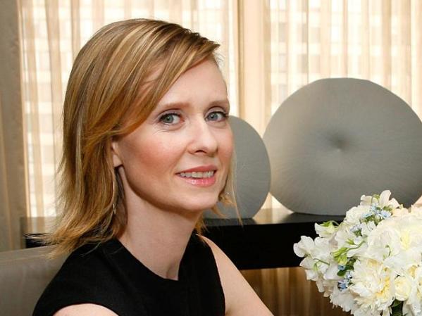 Cynthia Nixon de Sex and the City.