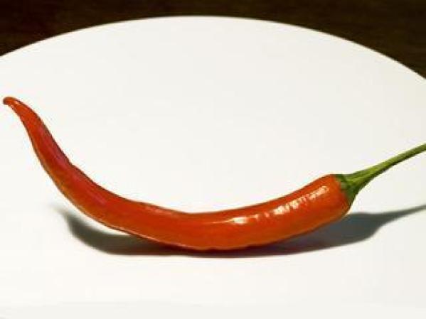 Las comidas enchilosas hacen sudar y que se acelere el metabolismo. Piense en consumir más chile para quemar calorías.