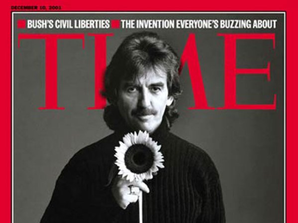 George Harrison: El 12 de marzo fue arrestado en su casa de Londres y por ese motivo se perdió la boda de Paul y Linda McCartney.