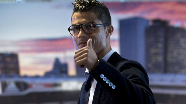 Ronaldo descubre a su "gemelo"