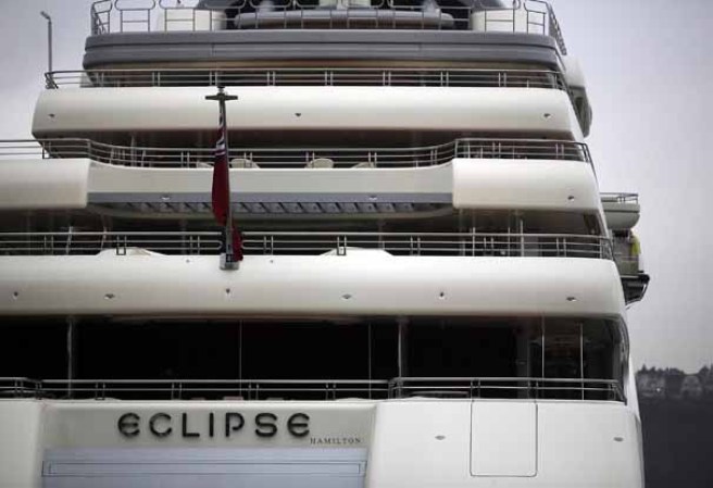 El yate más grande del mundo “Eclipse” es de origen alemán.