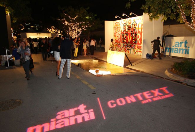 El miércoles por la noche se celebró la muestra Art Miami + Context en beneficio del Miami Art Museum, y este fue el resultado.
