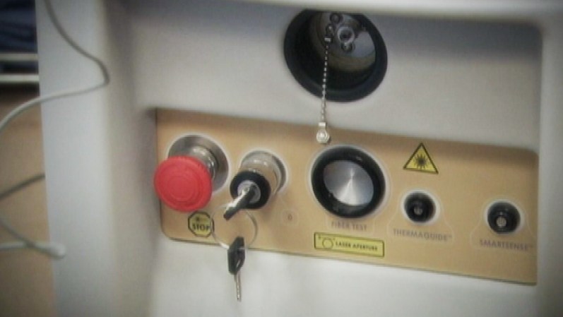 Usted está mirando lo último en tecnología en la lucha contra la celulitis.