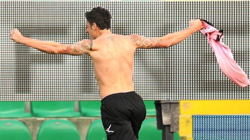 Igor Budan, del Palermo.