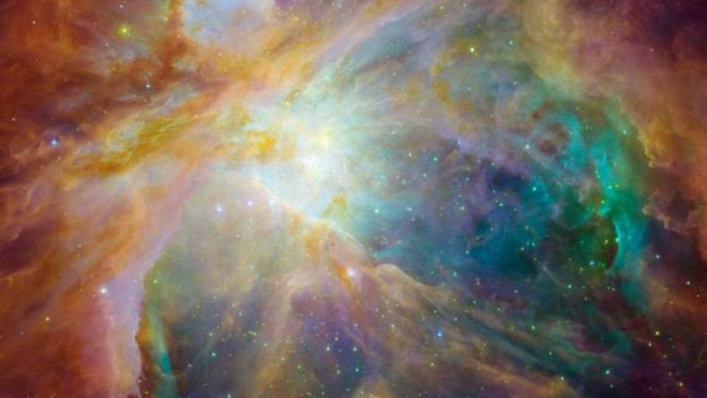 Mirar al cielo a través de los ojos de la NASA, es una experiencia maravillosa... Y si no, observa las estrellas recién nacidas creando "un caos" a 1,500 años luz de distancia en la nube cósmica de la Nebulosa de Orión.