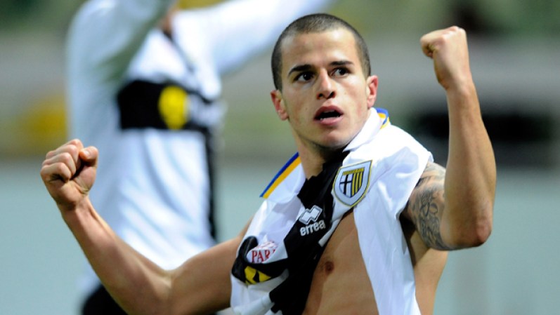 Otro italiano, Sebastian Giovinco, del Parma.