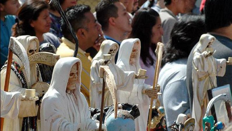 La devoción a la Santa Muerte se ha difundido por todo el país, así como por las zonas fronterizas de Estados Unidos.
