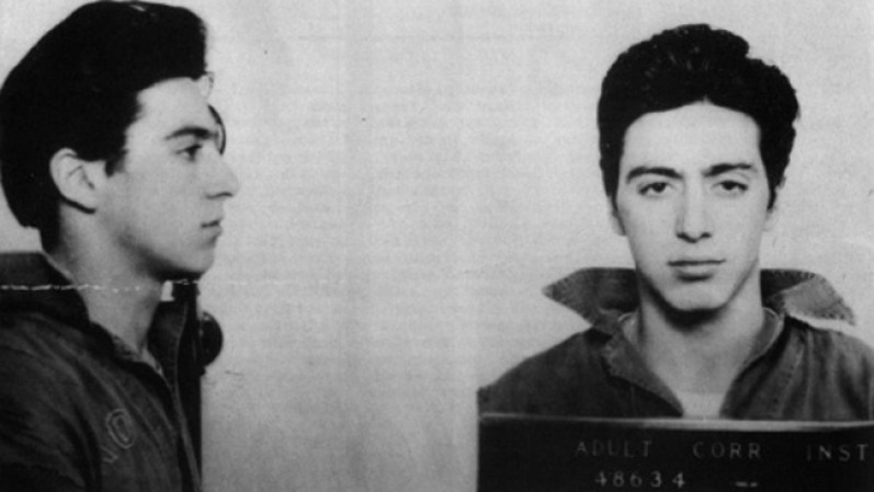Al Pacino: Cuando tenía 21 años de edad, el protagonista de “El padrino” pasó tres días en prisión por portar un arma ilegal.