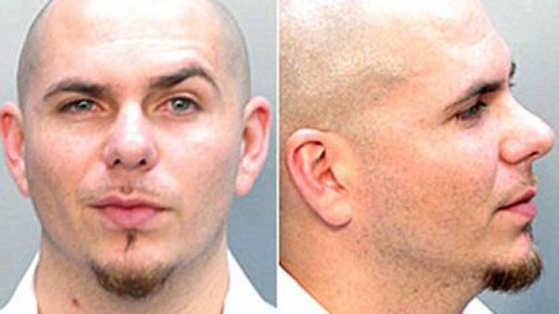 Pitbull: “Mr. 305” fue arrestado en 2007 en Miami por conducir ebrio.
