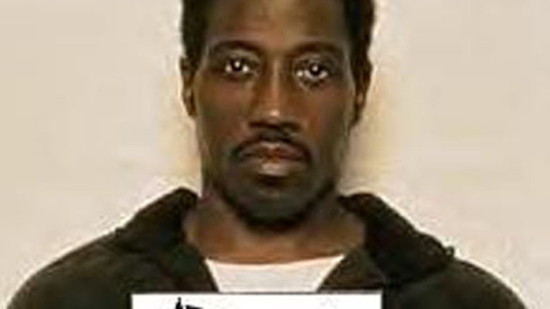 Wesley Snipes: El actor fue arrestado en 2006 por evasión de impuestos, y puesto en libertad tras pagar la fianza de un $1 millón.