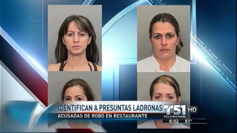 2 DE OCTUBRE, 2012: Siete empleadas del restaurante Versailles de la Terminal D del Aeropuerto Internacional de Miami han sido acusadas de robarse dinero. <br /> Mira aquí todas las imágenes de este caso.<br />