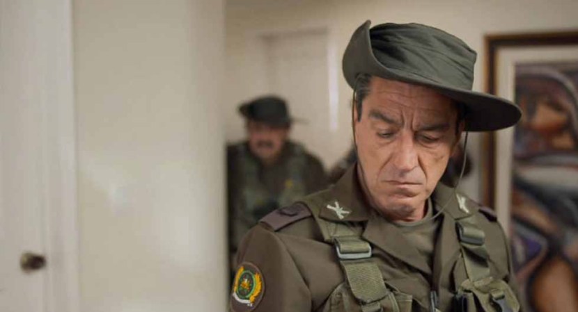 El coronel Becerra está al frente del operativo.