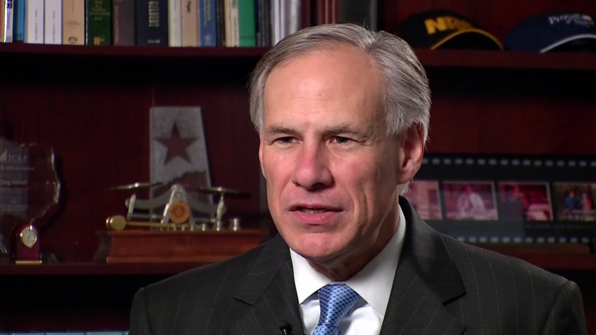 Texas Gov. Greg Abbott (R).