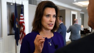 La Gobernadora de Michigan, Gretchen Whitmer.