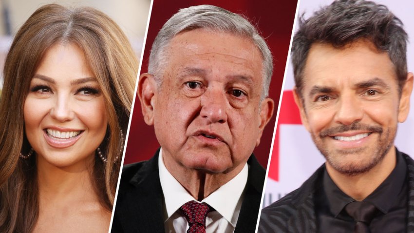 El presidente de México afirma que los famosos que lo atacan son enviados por adversarios