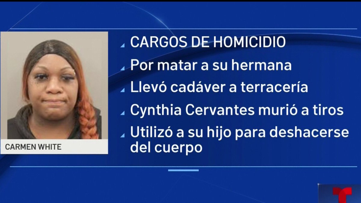 Acusada de matar a su hermana y usar a su hijo para deshacerse del ...