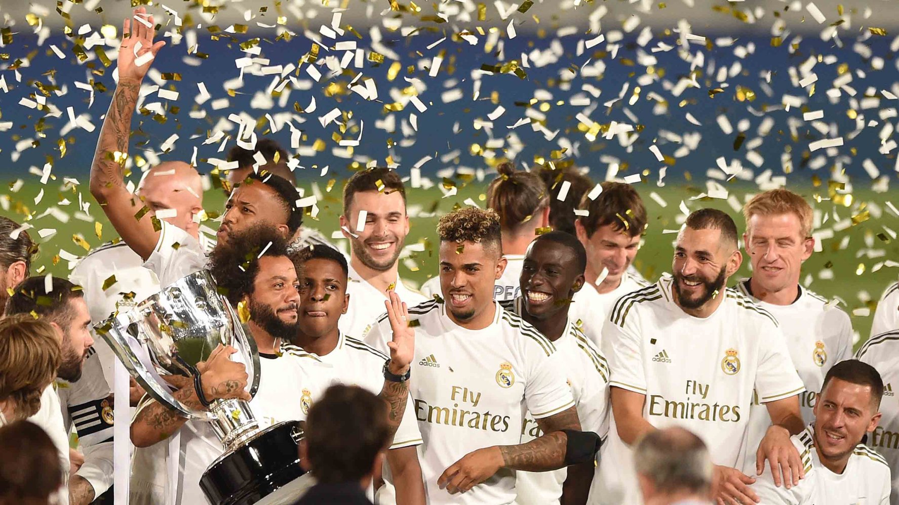 Real Madrid, campeón de la liga española en plena pandemia Telemundo