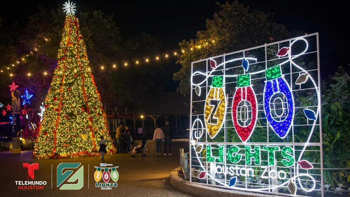 Zoológico de Houston Zoo Lights 2020 Telemundo Houston