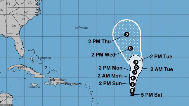 Se forma la depresión tropical 10 en el Atlántico – Telemundo Houston - Vimarsana News